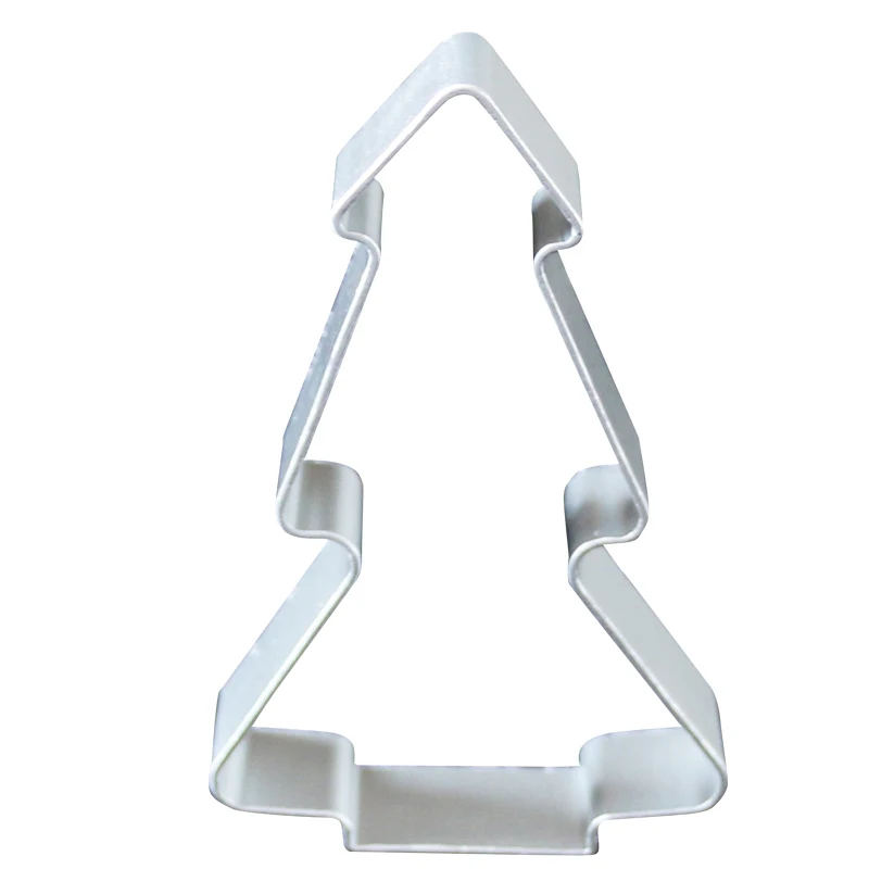 Алюминиевая форма в форме рождественской елки инструменты для выпечки печенья