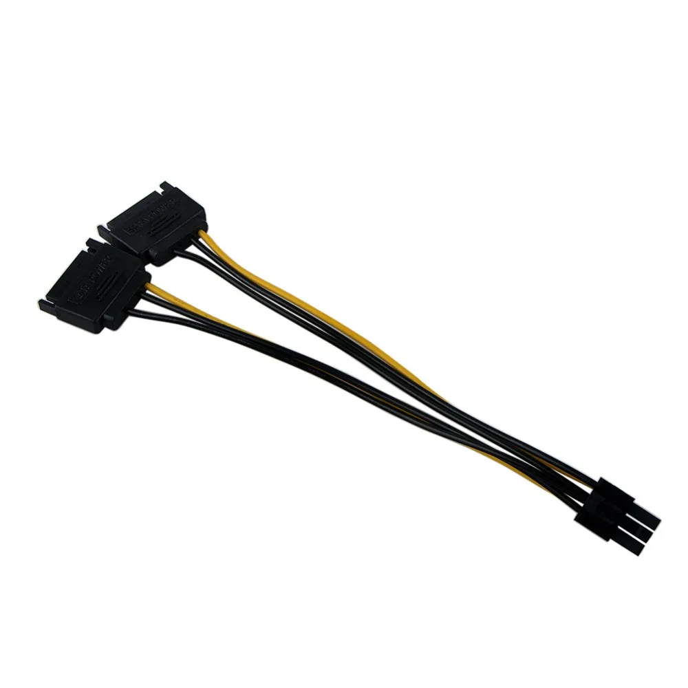 15 контактный разъем SATA папа 2 мама 6 PCI e PCIe экспресс графическая видеокарта с
