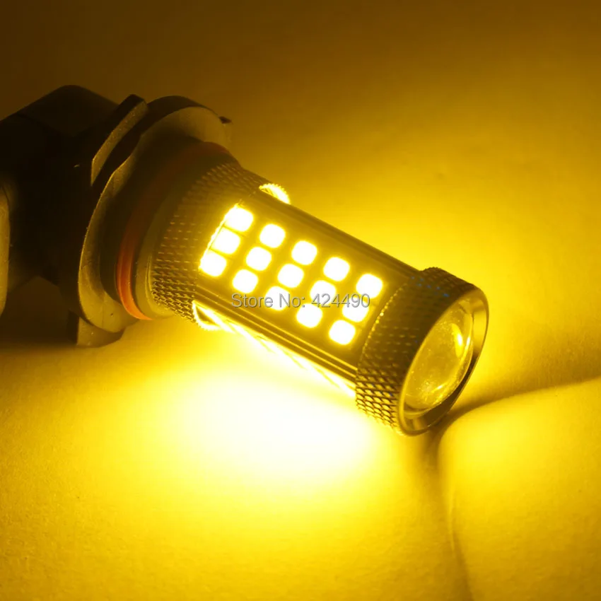 AORUNYEBAO 2X Car 9006 HB4 9005 HB3 H7 H11 2835 63 SMD LED Turning Parking Fog Light Braking Bulb White yellow red DC 12V | Автомобили и