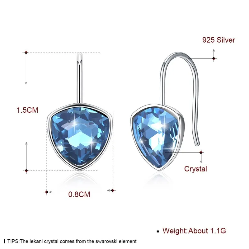 Новинка 2020 серьги из Европы Изящные Ювелирные изделия кристаллов от Swarovski