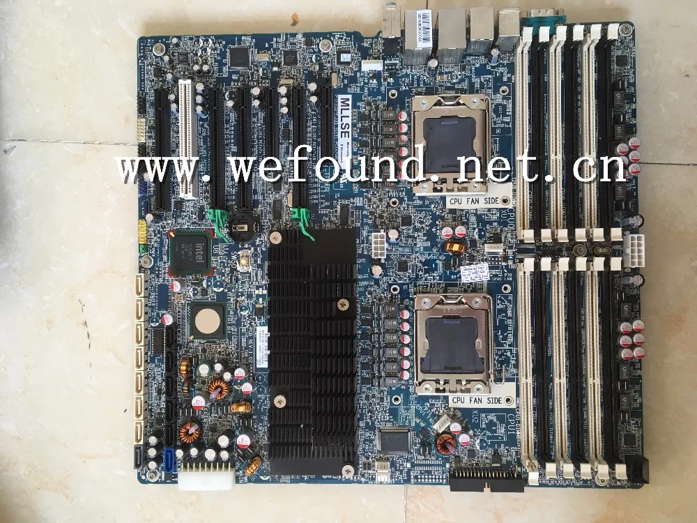Материнская плата для рабочей станции Z800 591182 001 460838 003 X58 LGA1366 материнская