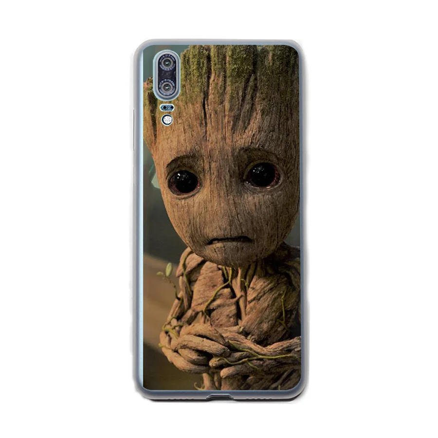 Чехол для телефона Guardian Rocket енот Huawei P8 P9 P10 P20 Pro Lite 2015 2016 2017 Mini Plus Note 8 9 P Smart |
