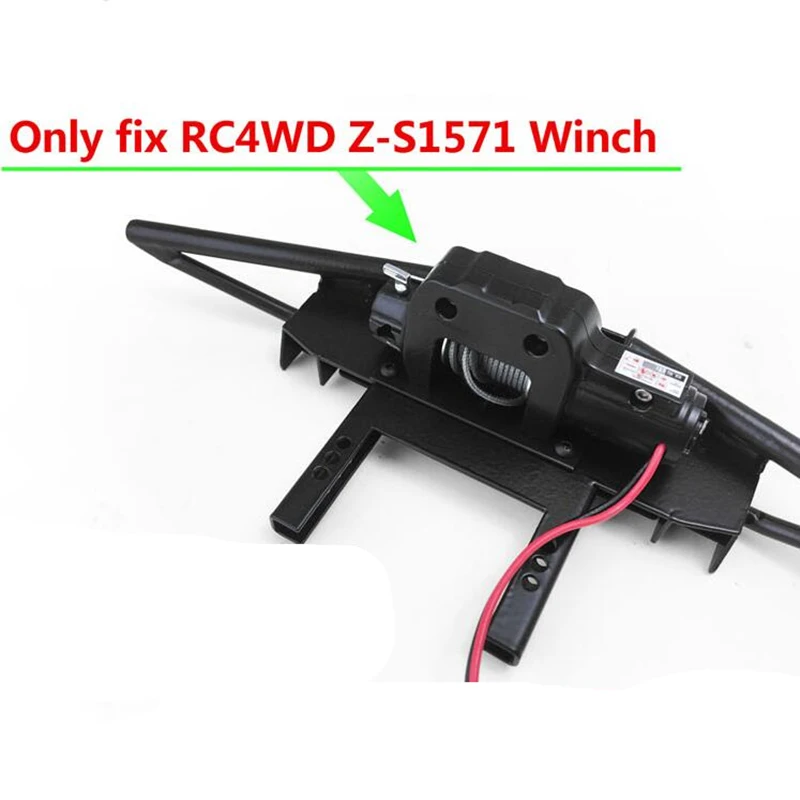 1/10 Rc автомобиль гусеничная модель автомобиля металлический передний бампер (без