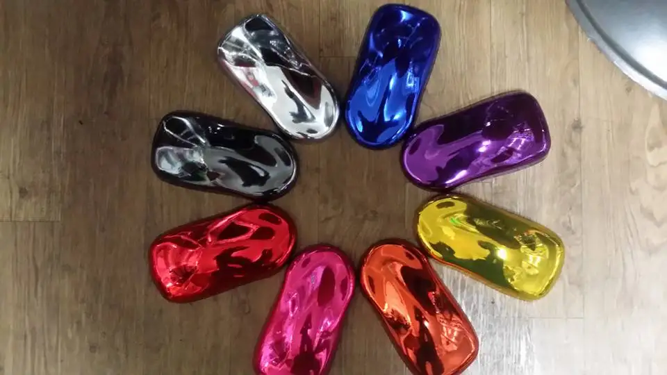 Высококачественная растягивающаяся хромированная виниловая пленка без