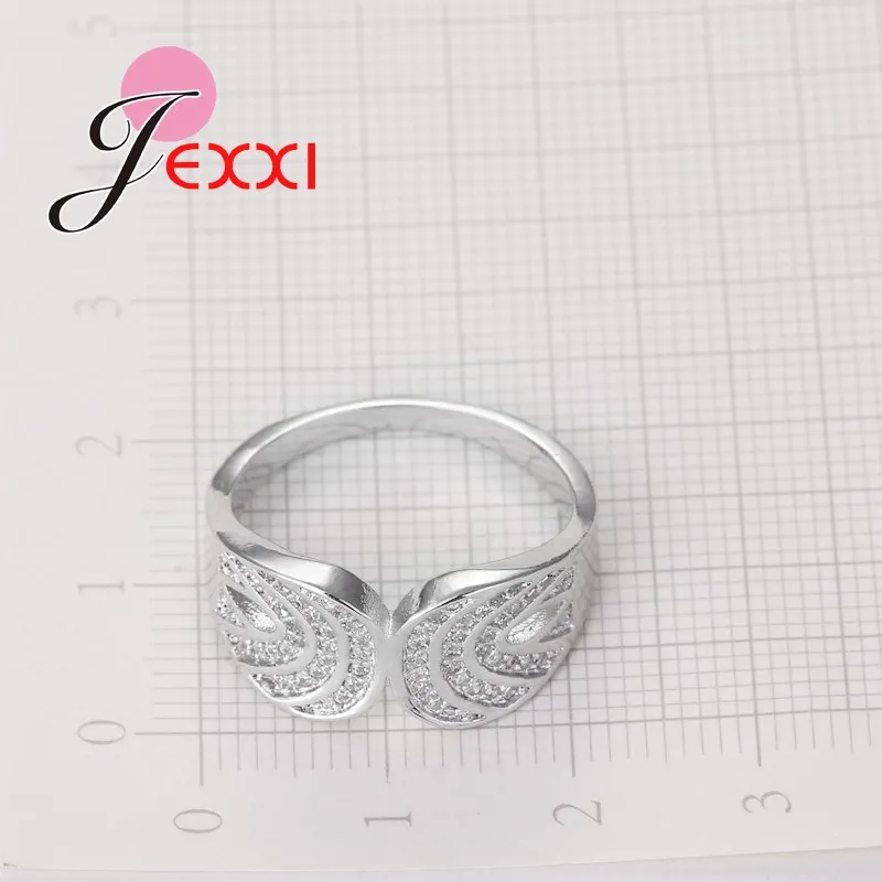 New Style Rhinestone 925 Sterling Silver Finger Rings Best Birthday Party Gifts For Friends Women Engagement Jewelry | Украшения и