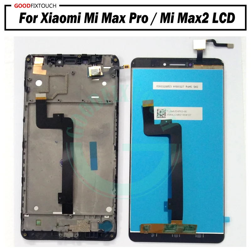 ЖК дисплей с сенсорным дигитайзером для Xiaomi Mi Max Pro max 6 44 дюйма|Экраны мобильных