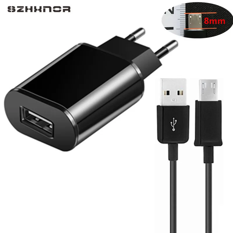 8 мм сверхдлинная головка Micro USB разъем 1 m Кабель зарядное устройство для Huawei P Smart
