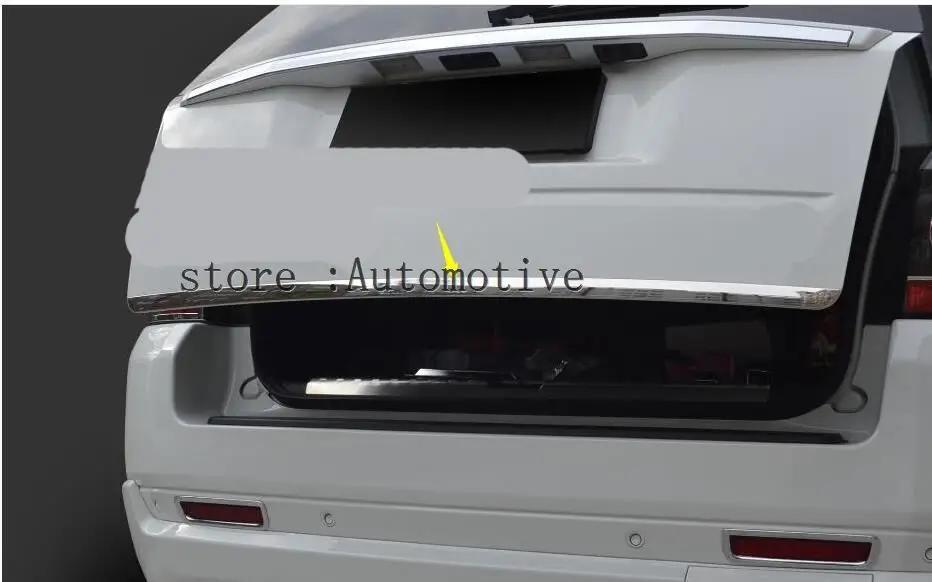 

stainless steel Rear Door Bottom Trunk Lid Tailgate 1pcs For Land Rover Freelander 2 LR2 2006-2017