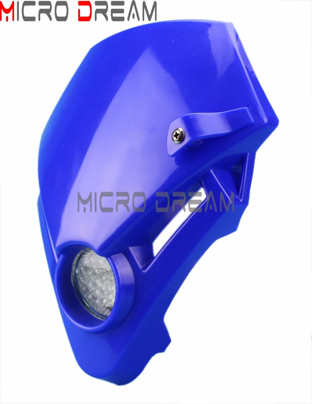 Фара обтекатель белый светодиод универсальный для KTM Honda Suzuki Yamaha Kawasaki WR CRF EXC KLX 125 250