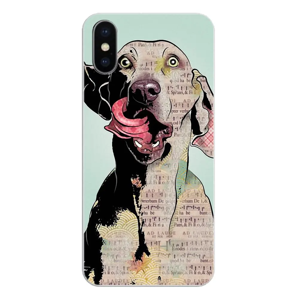 Для iPod Touch iPhone 4 4S 5 5S 5C SE 6 6S 7 8 X XR XS Plus MAX TPU Чехлы пастельный щенок питбуль-терьера