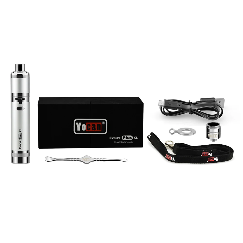 Оригинальный Yocan Evolve Plus XL воск для электронной сигареты украшенные узором 1400 мА/ч