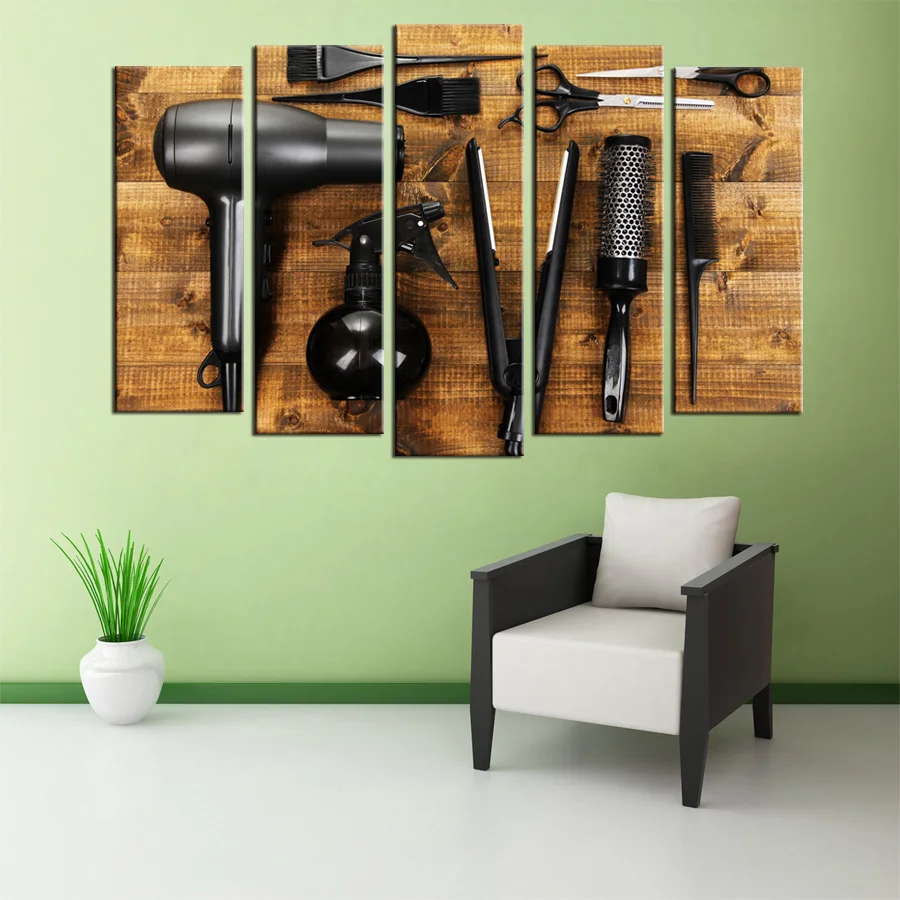 Фотография искусства на холсте украшение для парикмахерской|art print|mass effectcanvas art