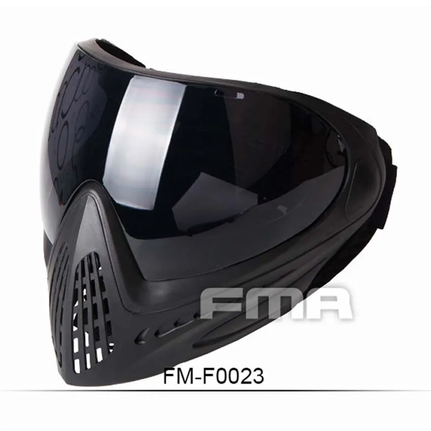 FM-F0023 FMA F1 открытый Пейнтбол страйкбол безопасность Анти-туман очки/полное лицо Ma sk FM-F0022 к f0025 - Цвет: FM-F0023