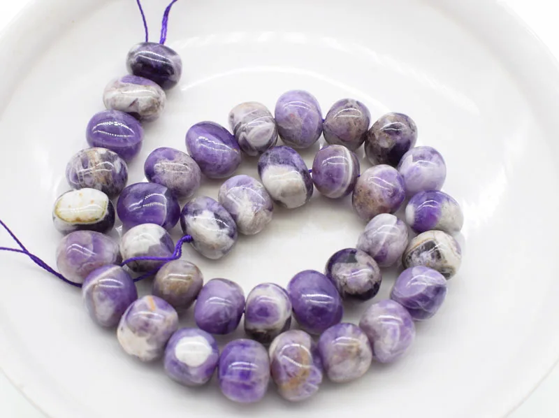 

loose BEADS dream amethyst baroque 13*18mm nature beads for making jewelry necklace 14inch FPPJ wholesale