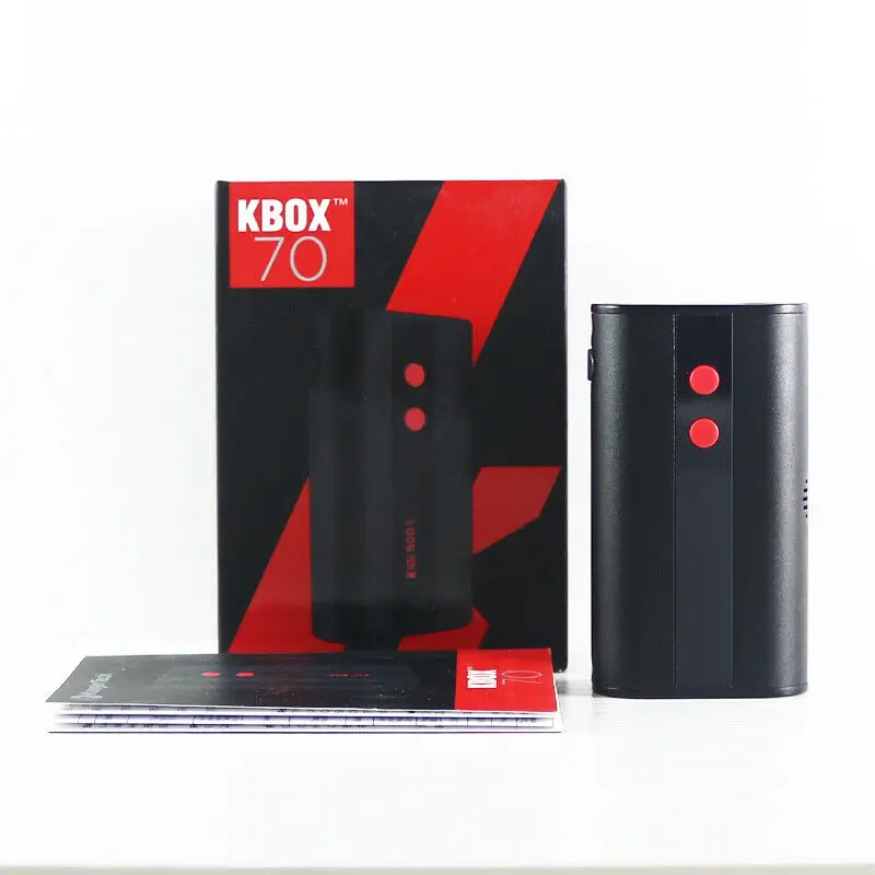 Черный kanger KBOX 70 w 4000 mah контроль температуры boxx mod Vaporr modd подарок|Моды для