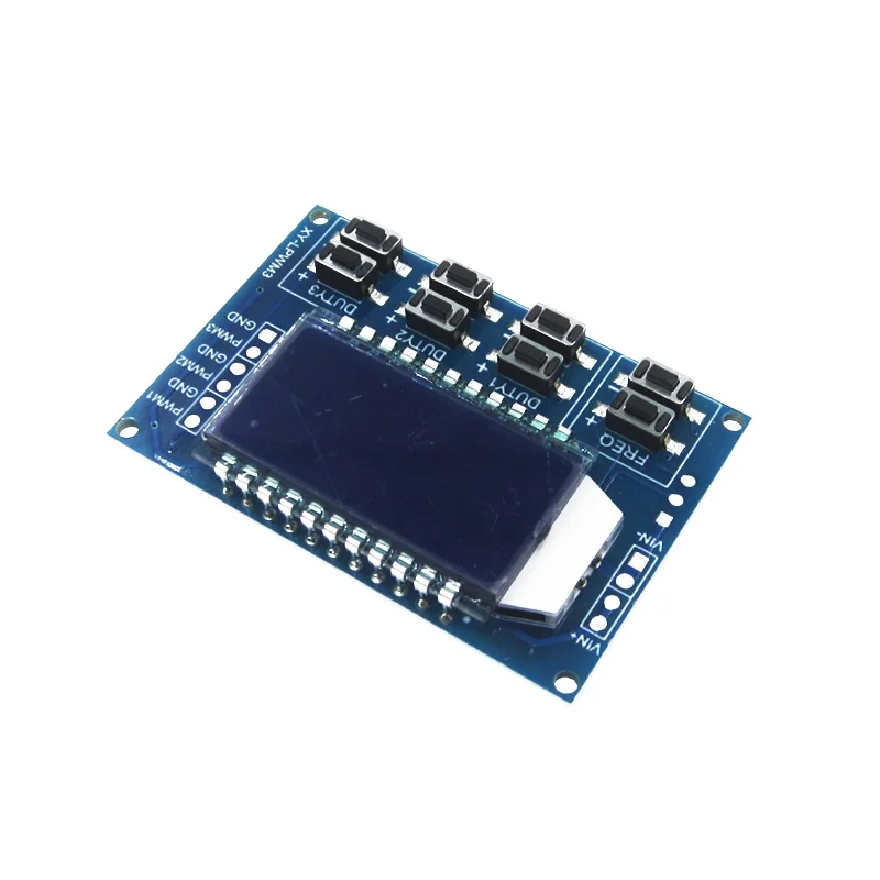 1Hz-150Khz Signal Generator PWM Board Module Pulse Frequency Duty Cycle Adjustable 3-way LCD Display 3.3V-30V | Электронные