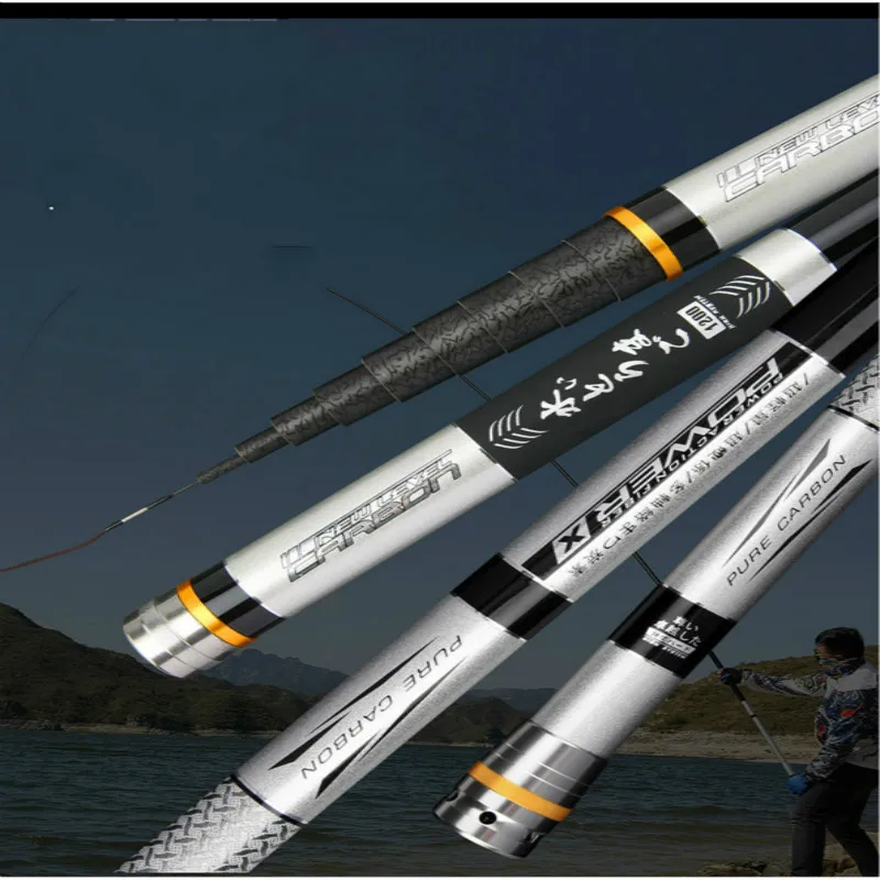 46T Carbon Taiwan Fishing Olta Long Section Distance Throwing Cane Ultra Hard Super Light Hand Pole 28 Tone Power Hand Rod Pesca enlarge