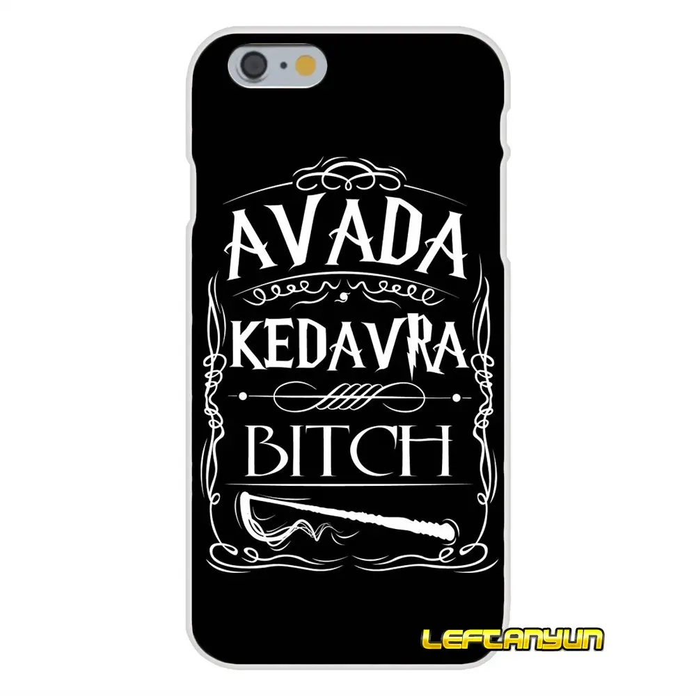 Для iPhone X 4 4S 5 5S 5C SE 6 6S 7 8 Plus Аксессуары чехлы для телефонов Avada Kedavra Bitch | Мобильные