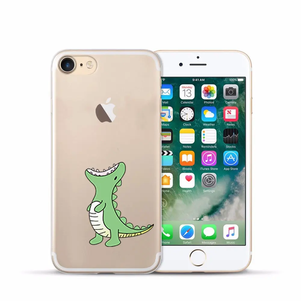 Arvin простой чехол для Iphone 7 5 5S 6splus X XS Max XR силиконовый 6s мягкий прозрачный защитный
