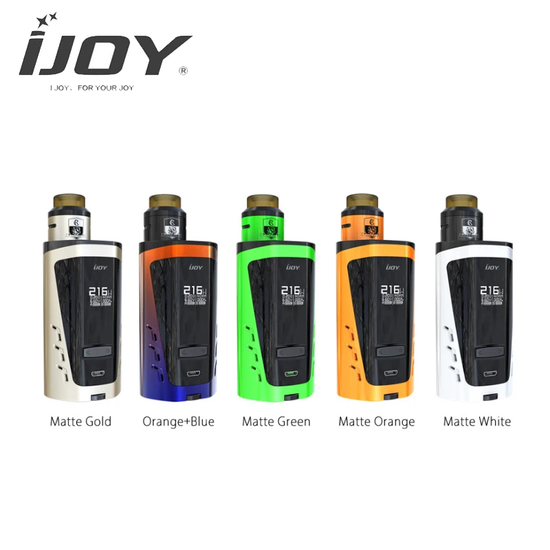 Новый огромный объем IJOY CAPO 216 SRDA Kit 216w Squonk Box Mod 0.13ohm Comba Srda Tank 2 шт 20700 батарея