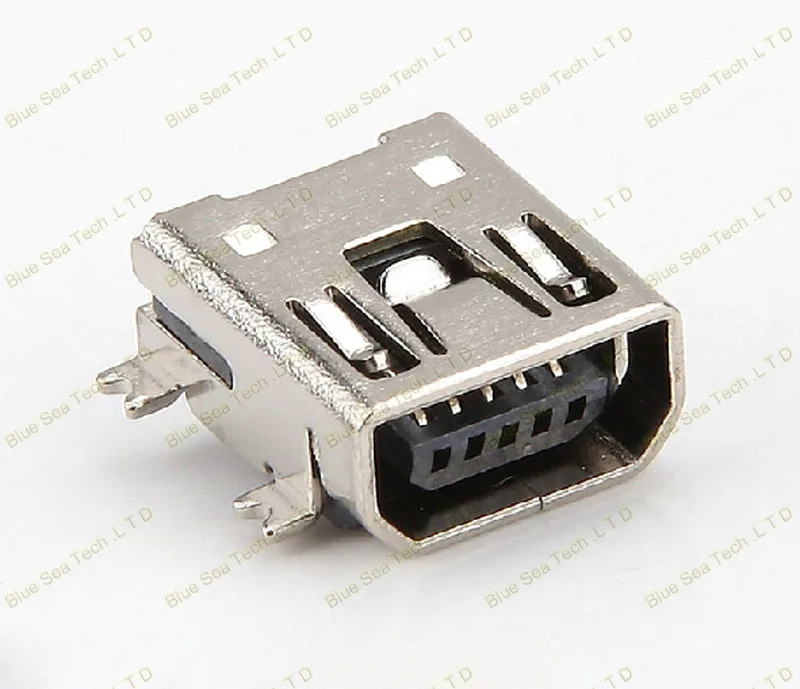 60 шт. 12 моделей мини USB 5P розетка гнездо монтаж печатной платы для телефона MP4 5Pin