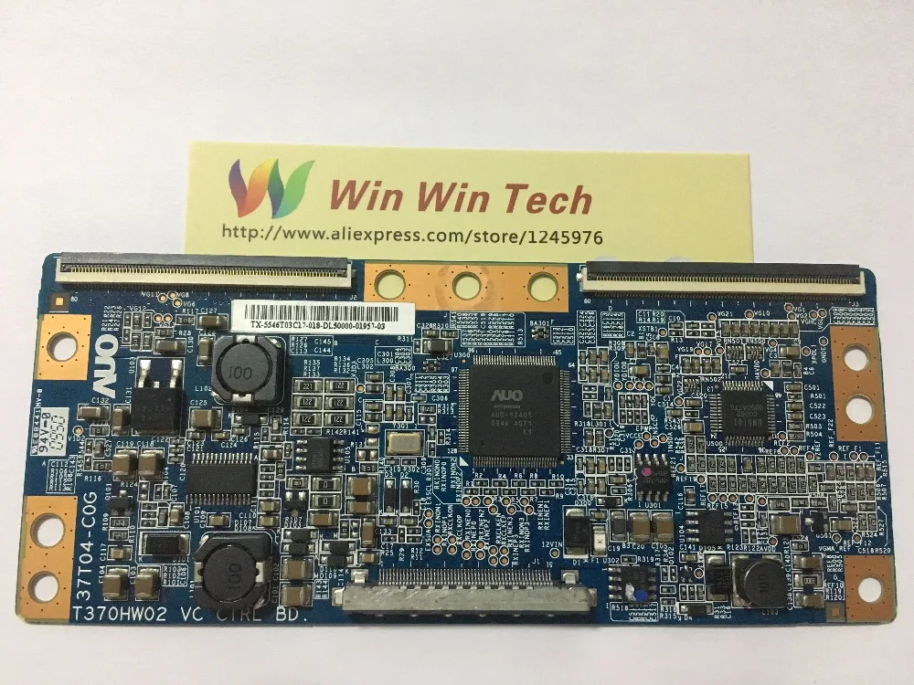 

Free shipping T370HW02 VC CTRL BD 37T04-C0G Logic board LCD Board 37inc 32inch 46inch connect with T-CON connect board 37T04-C0G