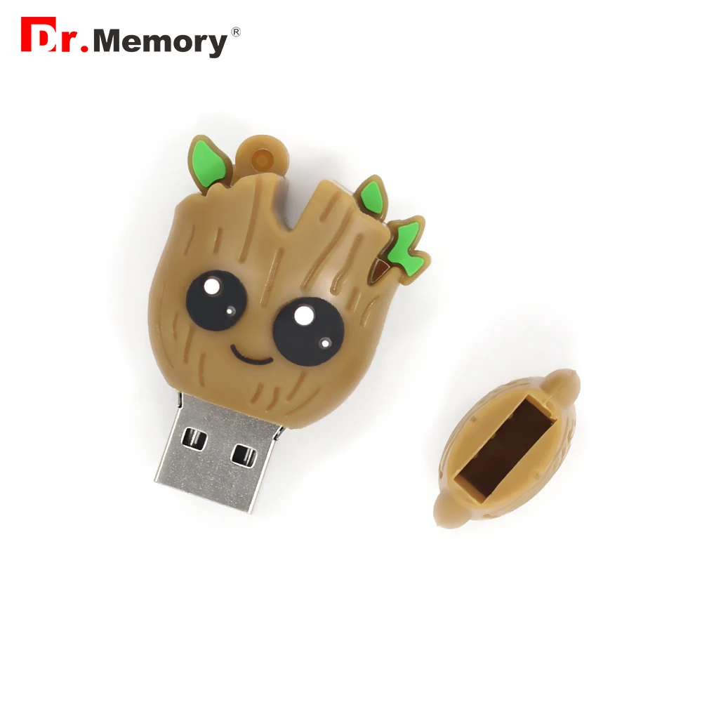 Dr. Памяти Симпатичные дерево человек Usb флэш накопитель 4 ГБ 8 флешки 2 0 32 Гб 128 64