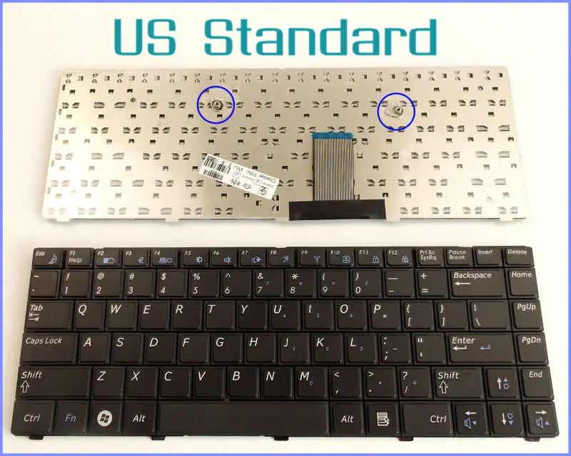 

US English Version Keyboard for Samsung R463 R465 R467 R468 R418 R420 R429 R439 R423 R425 R464 Laptop