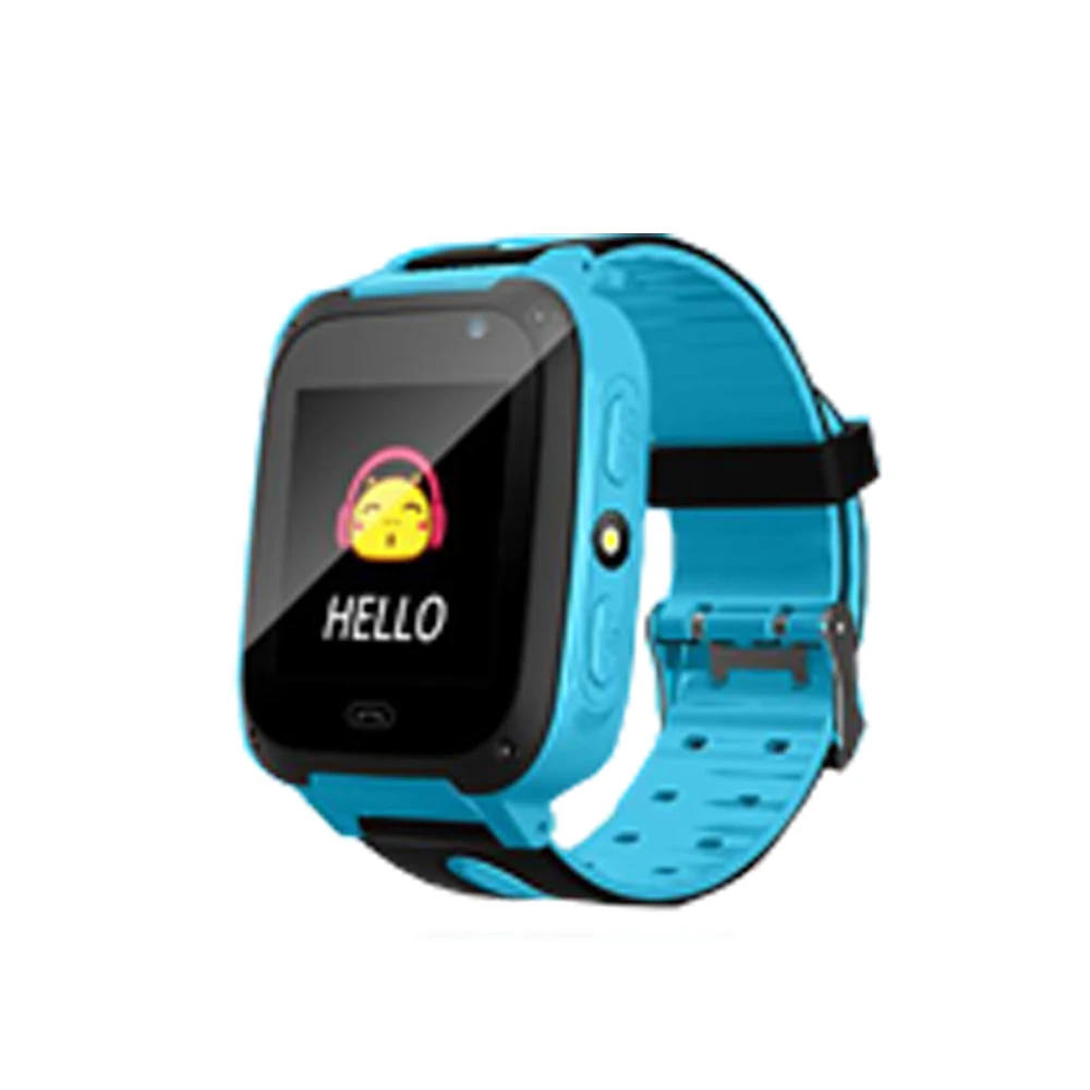 blue S4 Детские умные часы с циферблатом и звонком, умные часы LBS, Детские умные часы с защитой от потери, умные часы без gps, детские подарки на Рождество - Цвет: blue