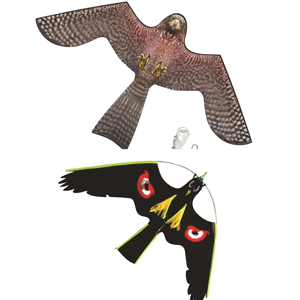 Садовая ферма Hawk Bird Scarer декорация для птичьего змея реквизит отпугивания котов