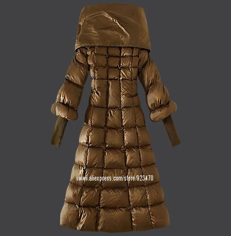 snow down dress women winter girl white x long | Женская одежда