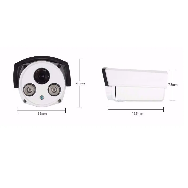 AHD 2.0MP 1080P 4MP 5MP HD камера безопасности с IR-CUT 2 ИК светодиодный ночного видения