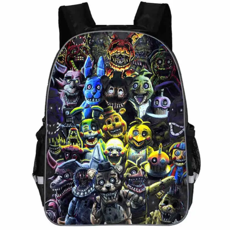 Рюкзаки для подростков Five Nights At Freddys рюкзак Bonnie Fazbear Foxy Freddy Chica детские сумки