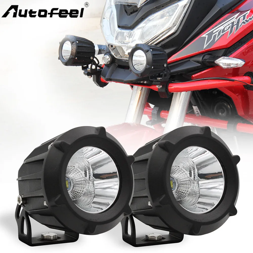Autofeel 2pcs Led Driving Light 25W Work Lamp Off Road 12V LED Tractor Motorcycle Lights 12v 24v | Автомобили и мотоциклы