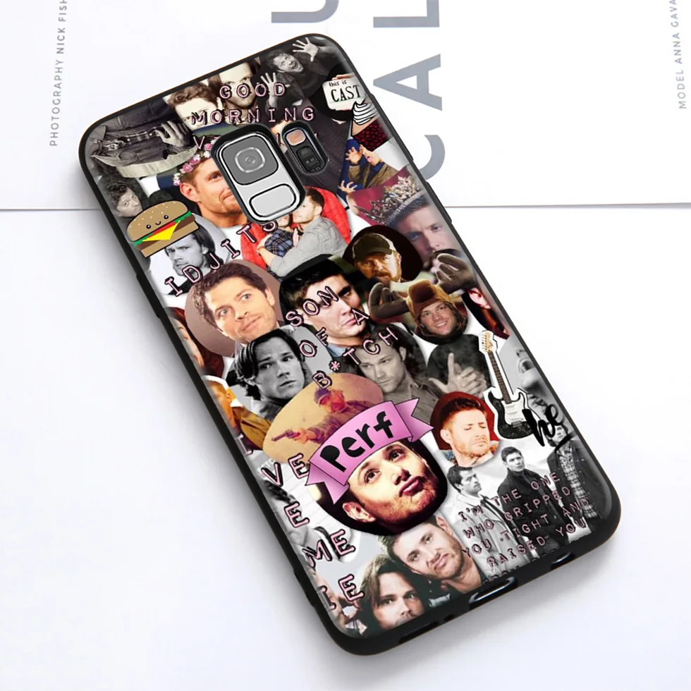 WEBBEDEPP Supernatural Soft Case for Samsung Galaxy S10 S10e S9 S8 Plus S7 S6 Edge &amp J6 2018 Note 10 9 8 |