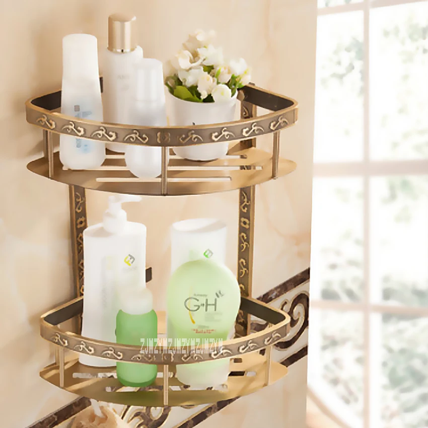 Новое поступление модная Античная пространственная алюминиевая полка для