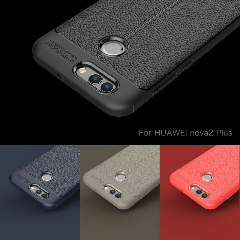 Для Huawei NOVA 2 Plus Мягкий силиконовый чехол с полным покрытием Nova2 плюс P10 селфи бампер чехол BAC-L21 BAC-L22 BAC-L03 матовый чехол BAC L21 L22