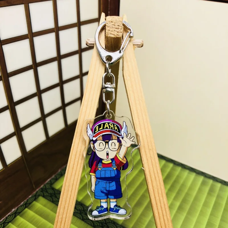 Arale Fashion аниме акриловые брелки мультяшный брелок игрушки-Брелоки Брелок унисекс подарки на день рождения Новинка