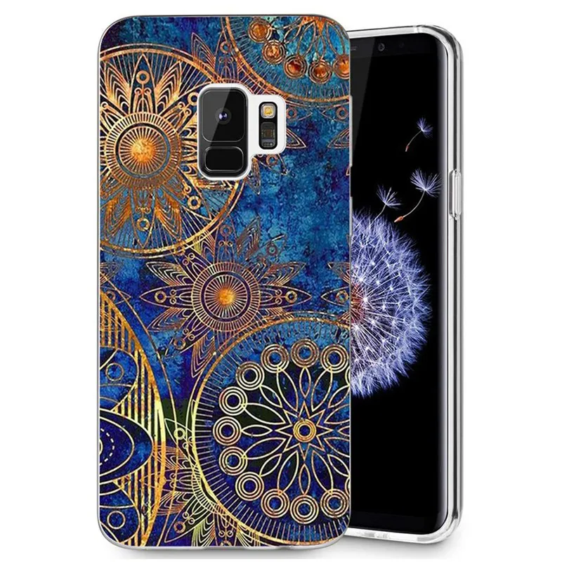 Цветочный кружевной чехол для Samsung Galaxy S9 чехлы из мягкого ТПУ силикона 5 77 &quot6 22&quot