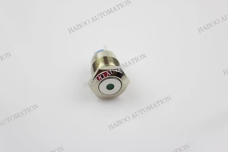 1 шт. упаковка 16 мм антивандальный металлический переключатель со светодиодной