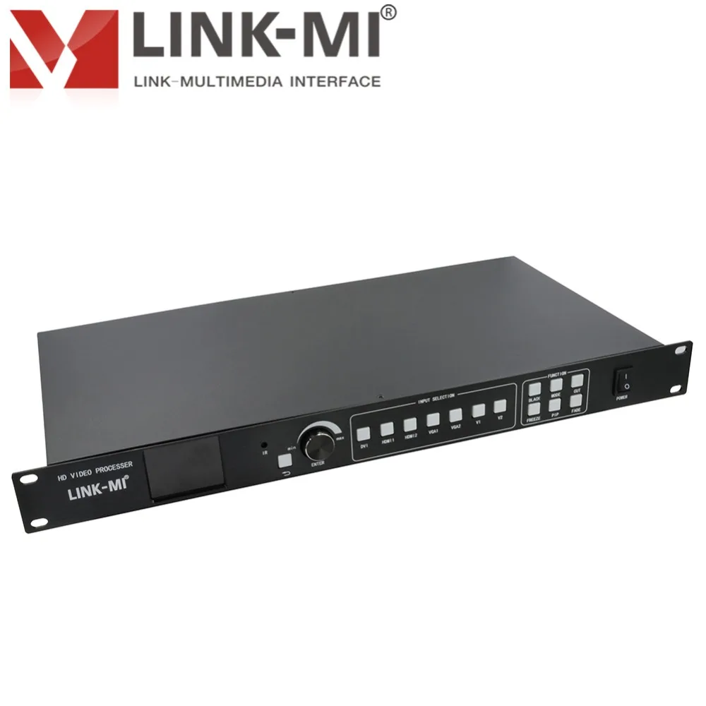 LINK MI LM VC01 HD полноцветный светодиодный видеопроцессор 18 различных форматов