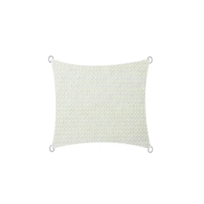 Off White Style 1 3x4 м/шт прямоугольная сеть из полиэтилена высокой плотности солнцезащитный навес Arc edge D кольца стиль 95% затенение УФ Защита для Садовая сеть тент - Цвет: Off White Style 1