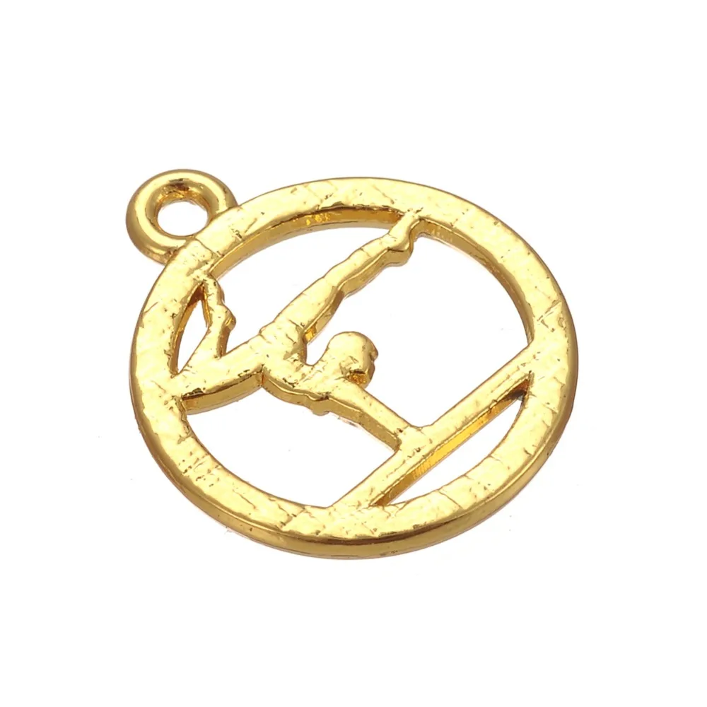 My shape 20 шт серебристо-золотистые брелоки | Украшения и аксессуары