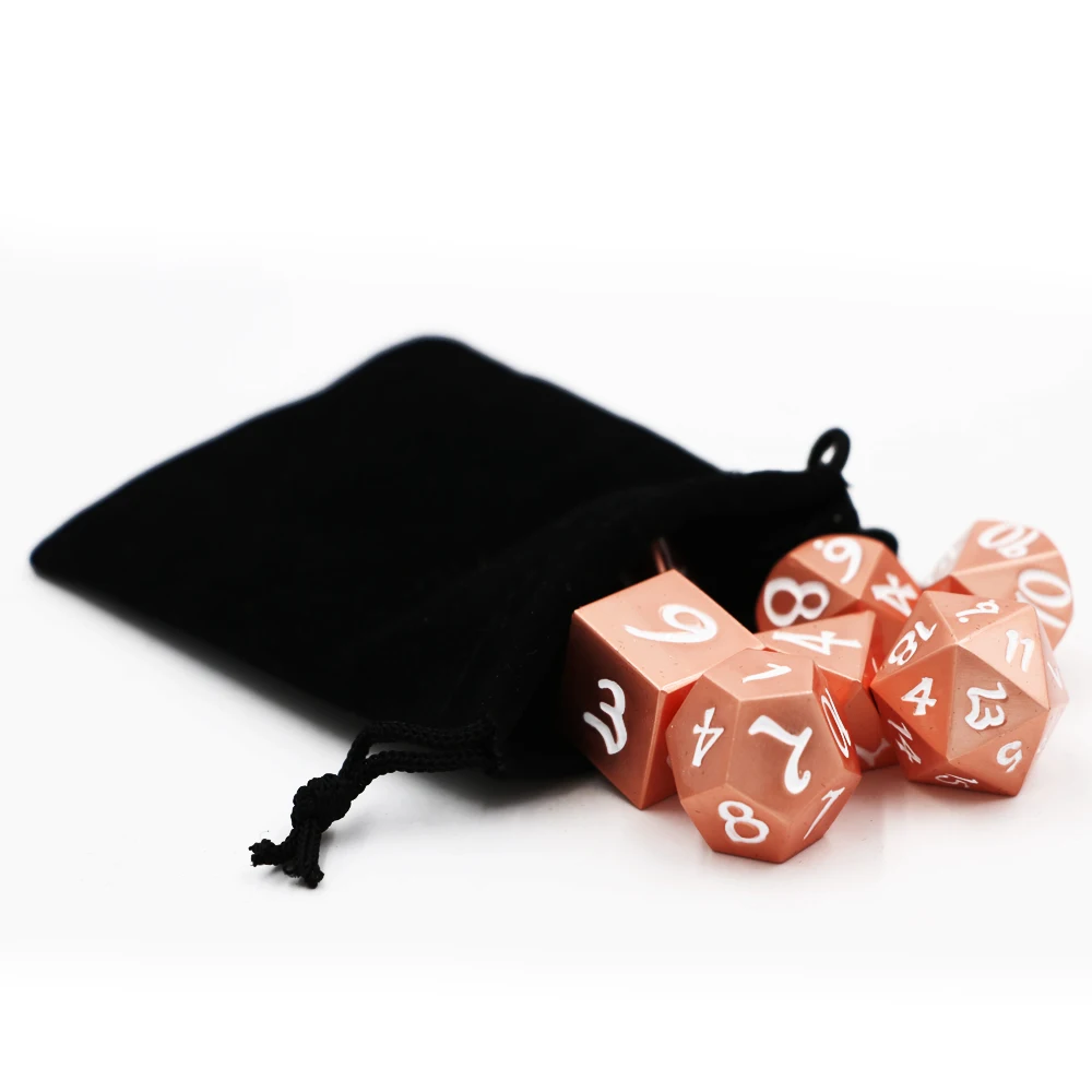 IMDG 7 шт./компл. набор креативных игральных костей для ролевых игр многогранник