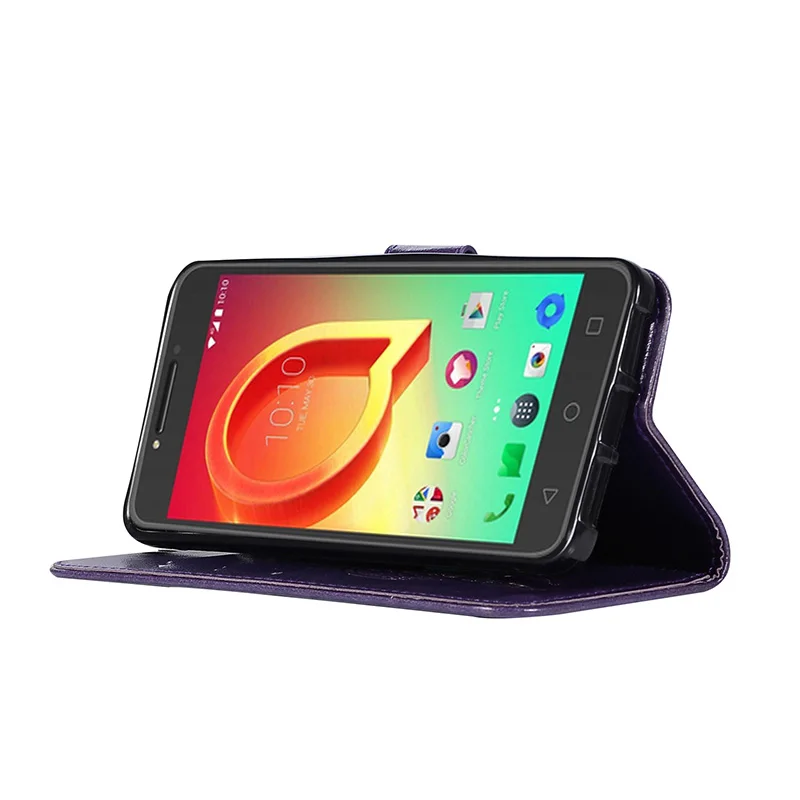 Флип-чехол из искусственной кожи для Alcatel A5 Led 5085D 5085Y | Мобильные телефоны и