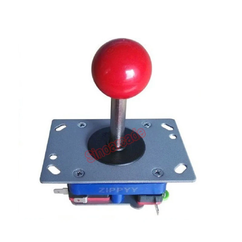 Классический 2-way 4 way 8 way аркадный джойстик PacMan игровой мяч палка Zippyy Fight Stick 7 цветов - Цвет: Red