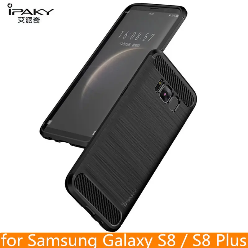 Чехол IPAKY Note 9 8 S9 S10 для Samsung Galaxy S8 Plus силиконовый гибридный защитный чехол из