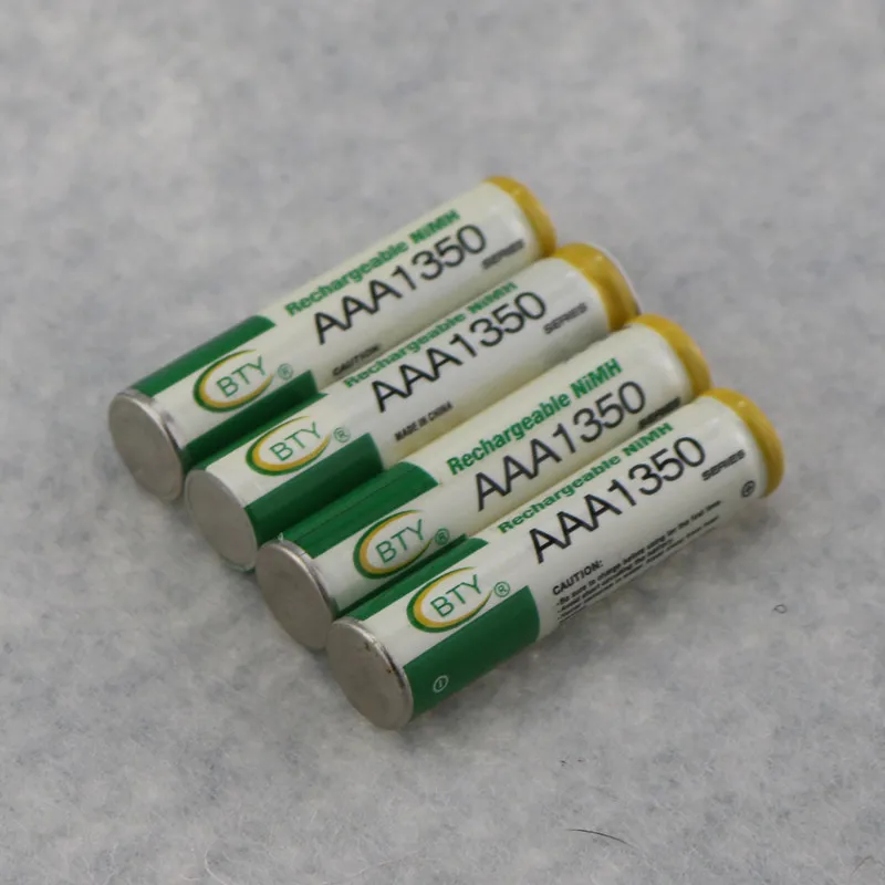 4 шт. 1350 мАч AAA батарея высокое качество оригинал BTY 1 2 V 1350mAh Ni MH аккумуляторная