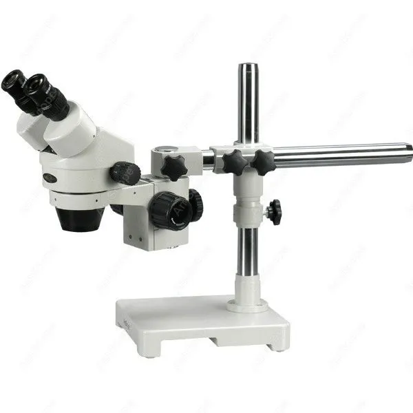 Стерео микроскоп AmScope поставляет 3.5X 90X стерео на стрелу с волоконно оптическим y
