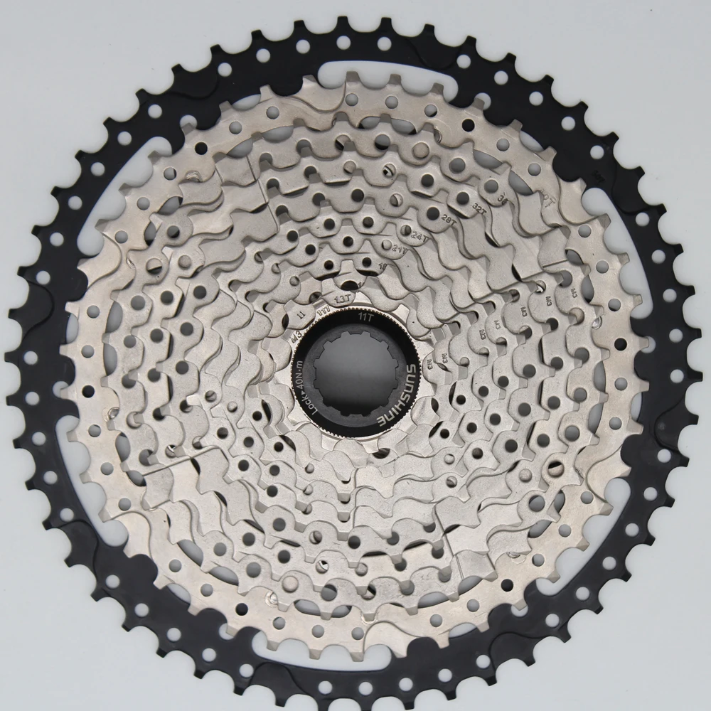 MTB Mountian Bike Bicycle Parts Freewheel Cassette Sprockets11s 11 Speed 11-50T Wide Ratio for Shimano m7000 m8000 m9000 SUNRACE | Спорт и